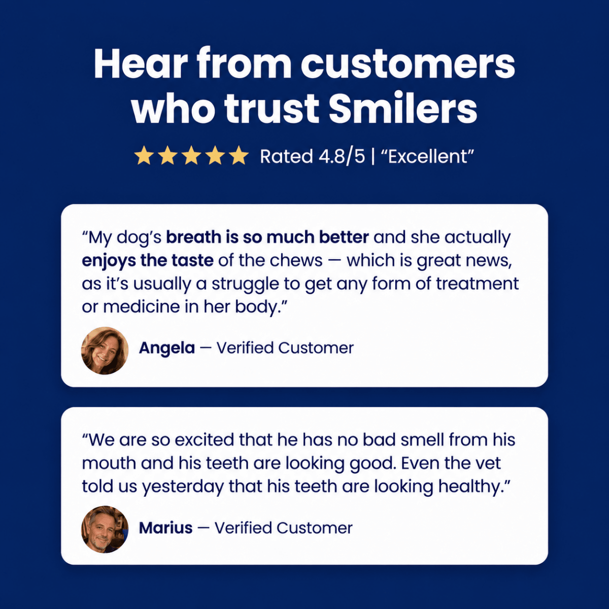 Smilers OralBiotic™ Dental Soft Chews - Smilers