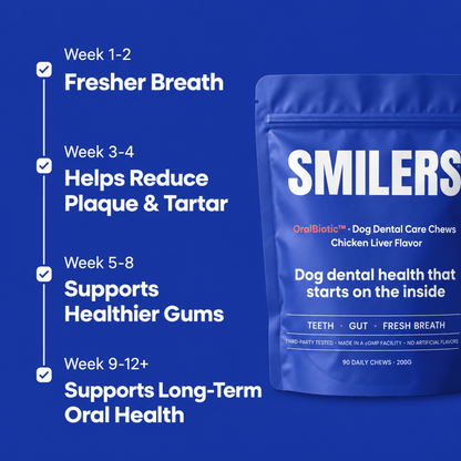 Smilers OralBiotic™ Dental Soft Chews - Smilers